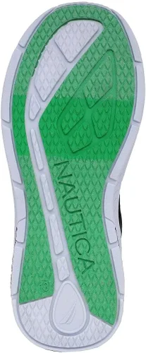 Miniatura 5 de Nautica Tenis deportivos para niños y jóvenes, con diseño elástico de una sola correa, tallas para niños pequeños y grandes, rendimiento