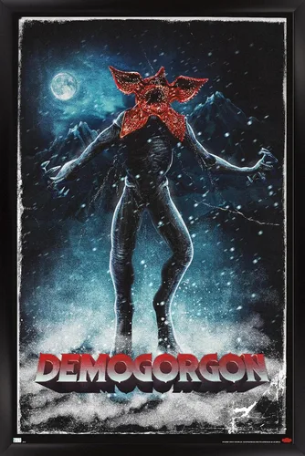 Miniatura 8 de Trends International Netflix Stranger Things: Season 4 - Póster de pared de Demogorgon, 14.72 x 22.37 pulgadas, versión enmarcada de madera