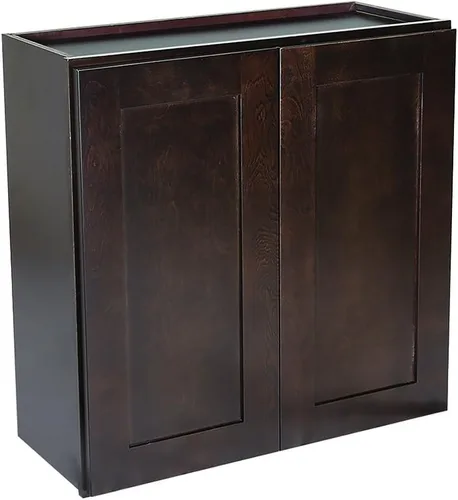Design House Brookings Shaker 543041 - Armario de cocina de pared sin ensamblar, 24 pulgadas de ancho x 12 pulgadas de profundidad x 36 pulgadas de