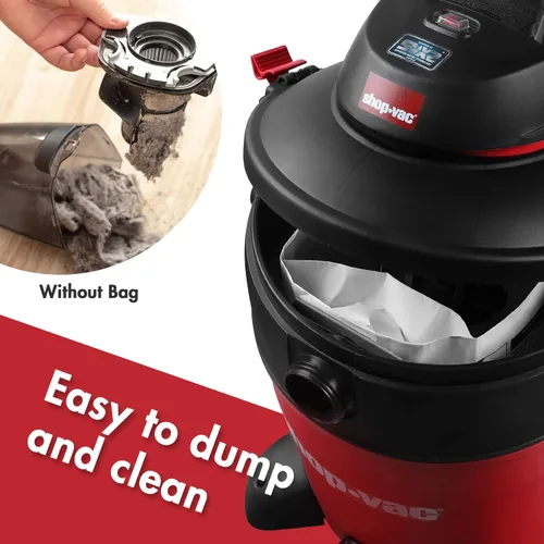 Miniatura 7 de Shop-Vac 90662 Bolsa de filtro desechable de 10-14 galones, paquete de 6
