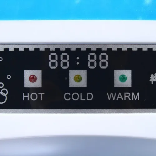 Miniatura 3 de Dispensador de agua fría y caliente para botella de 5 galones, máquina eléctrica de agua potable para encimera de carga superior, dispensador