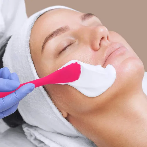 Miniatura 9 de Minkissy Cepillo masajeador limpiador facial de silicona, 2 piezas, con espátula facial de doble cara para limpieza exfoliante