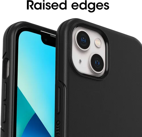 Miniatura 4 de OtterBox Funda para iPhone 13 (SOLAMENTE) de la Serie Symmetry - Negro, Ultra-Elegante, Compatible con Carga Inalámbrica, Bordes Elevados Protegen