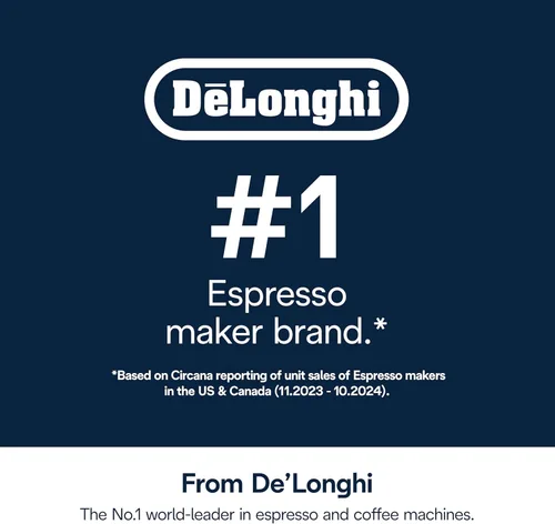Miniatura 2 de De'Longhi Jarra espumadora de leche, acero inoxidable negro mate, 17 onzas