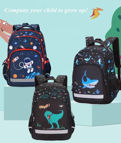 Miniatura 2 de Mochila escolar con estampado de galaxias para niños de secundaria y primaria