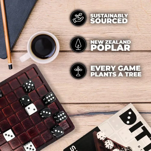 Miniatura 5 de Dittle™- Batalla de Dados Juegos de Dados para 2 Jugadores para Adultos Juegos de Mesa para Adultos para 2 Jugadores Mejor Juego para Dos