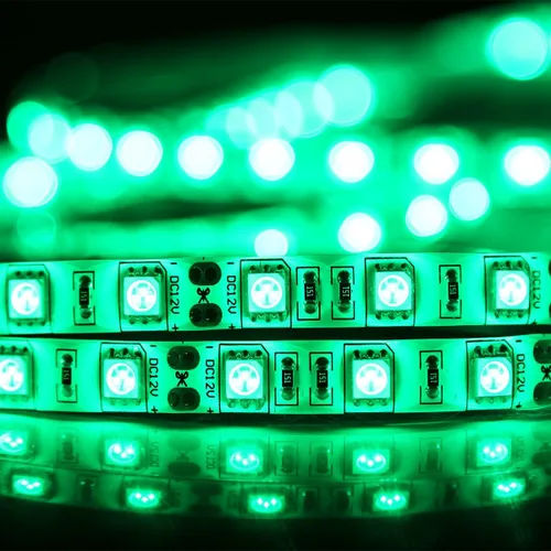 Miniatura 4 de SUPERNIGHT tira de luz LED, 16.4ft/5M SMD 5050 60Leds/M azul impermeable LED flexible Flash 300 LEDs cuerda luces