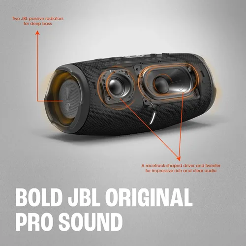 Miniatura 3 de JBL Charge 5 (Azul) + Paquete con funda protectora rígida divvi! (Negro)
