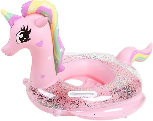 Miniatura 10 de Nuevos flotadores de piscina para bebés de UMBWORLD para niños pequeños de 8 a 48 meses, hasta 44lb, anillo de natación inflable con asiento