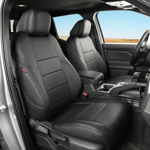 Miniatura 10 de coverdream Fundas de asiento de cuero impermeables 4Runner de ajuste personalizado para Toyota 4Runner 2010-2024 (5 plazas), cobertura completa