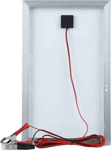 Miniatura 4 de Lixada - Panel solar, 30 W, kit de panel solar portátil, IP65 impermeable con clip de cocodrilo, panel solar de células solares para el hogar
