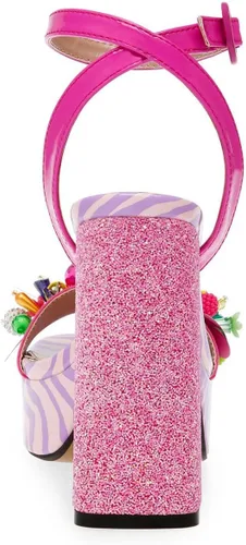 Miniatura 2 de Betsey Johnson Sandalias de tacón Jorden para mujer
