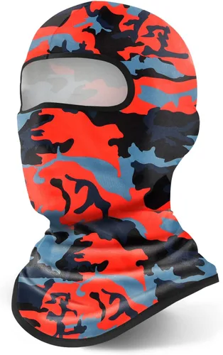 Miniatura 28 de YESLIFE Pasamontañas de esquí para hombres, máscara facial de verano para cascos de motocicleta, accesorios de motocross, polaina de cuello, bandanas