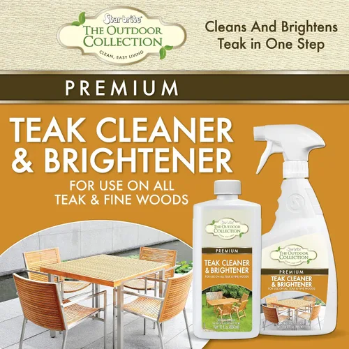 Miniatura 2 de STAR BRITE Colección para Exteriores Cuidado de Teca - Renovar, Refrescar y Proteger Teca y Otras Maderas Finas, 1 unidad (paquete de 1)
