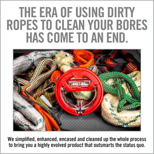 Miniatura 5 de Real Avid Bore Boss Gun Cleaning System - Rapid Pull Through Barrel & Bore Cleaning Cable with Integrated Brush & Mop - Choose Style Below