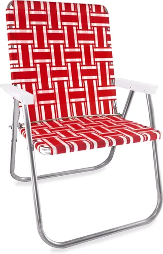 Miniatura 12 de Lawn Chair USA - Sillas de exterior para campamento, deportes y playa Lawn Chair USA - Sillas fabricadas con marcos de aluminio ligeros y cinchas