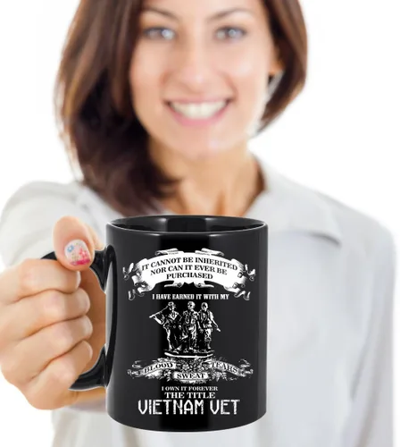 Miniatura 3 de Taza de café de veterano de Vietnam de 11 oz.