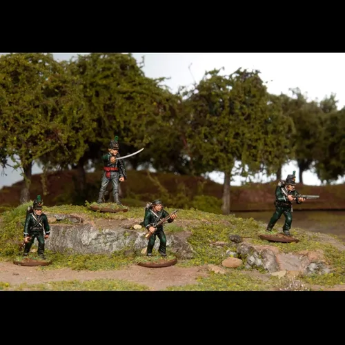 Miniatura 4 de Napoleons Wars: Fusileros británicos