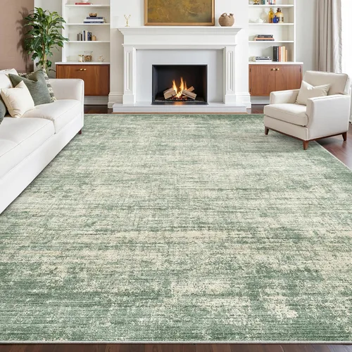 Miniatura 67 de zesthome Alfombras de 5 x 7 pulgadas - Alfombra lavable resistente a las manchas, alfombras modernas abstractas para sala de estar, dormitorio