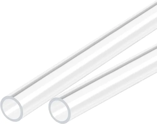 Miniatura 11 de MECCANIXITY Tubo acrílico transparente rígido redondo tubo 0.157 in (5/32") ID 0.315 in (5/16") OD 18" para lámparas y linternas, sistema