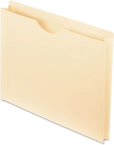 Pendaflex Estuches para Archivos, Tamaño Carta, Manila, Pestañas de Corte Recto Reforzadas con Corte para Pulgar, 50 por Caja (22150)