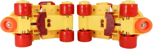 Miniatura 4 de Zippy Adjustable Roller Skates for Kids - Beginner-Friendly - Sizes J7–Youth 1 - Double Lock Strap for Stability - First Skates for Boys and Girls