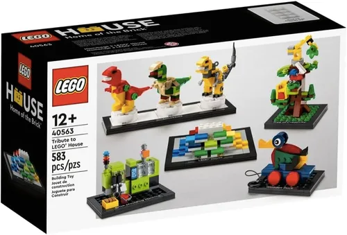Miniatura 2 de LEGO House Tribute Home of The Brick, juego de juguetes de construcción para niños, niños y niñas a partir de 12 años (583 piezas)