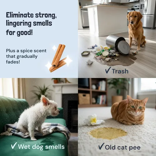 Miniatura 4 de Sunny & Honey Removedor de manchas y olores de mascotas, limpiador enzimático para orina de perro y excremento en alfombras y muebles, spray