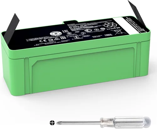 Batería de Reemplazo Mejorada de 3300mAh 1800LI para iRobot Roomba 500/600/700/800/900 Series Compatible con Roomba 895 890 877 695 690 680 677 675