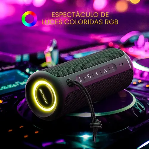 Miniatura 5 de MIATONE Altavoces Bluetooth 36W TWS Altavoz portátil con sonido estéreo graves, Bluetooth 5.3 inalámbrico USB tipo C al aire libre, 5000mAh 24H
