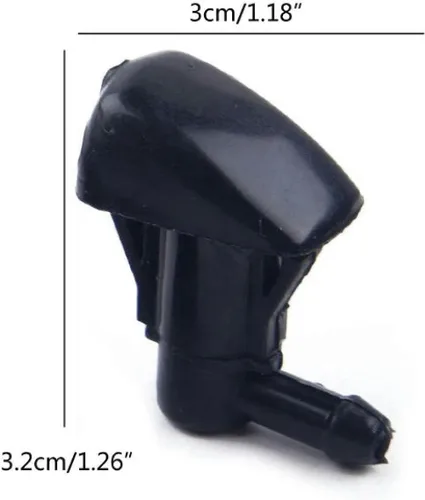 Miniatura 5 de BOLNEY 2 boquillas para limpiaparabrisas delantero de automóvil, boquilla de limpiaparabrisas de chorro, para Hyundai Tucson/Cerato, boquillas
