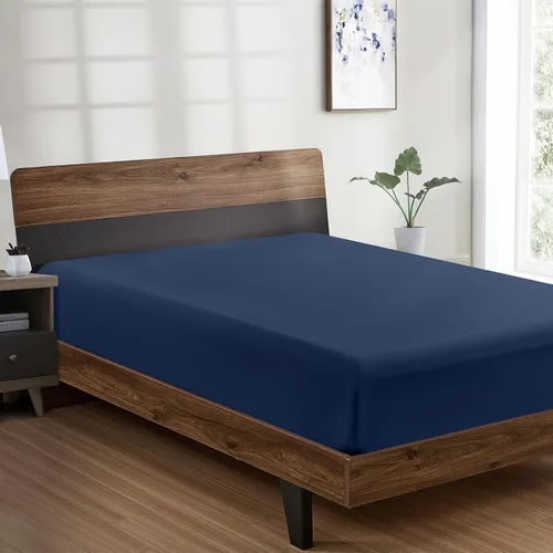 Miniatura 34 de FreshCulture Sábana Bajera Ajustable Tamaño King Solamente - Sábana Bajera de Calidad Hotelera Tamaño King - Ultra Suave y Transpirable - Microfibra
