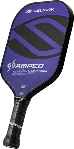 Miniatura 11 de Selkirk Sport Amped Control Pickleball Paddle Precision & Control Fiberglass Pickleball Paddles 16mm X5 Core Made in USA Gris Ligero