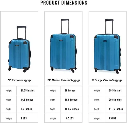 Miniatura 6 de Kenneth Cole Reaction Out Of Bounds - Equipaje de transporte vertical, Color verde azulado.), 5709486TL