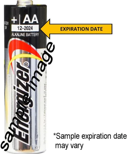 Miniatura 2 de Energizer Pilas alcalinas AA Max E91 fabricadas en Estados Unidos, caducidad 12/2024 o posterior, 100