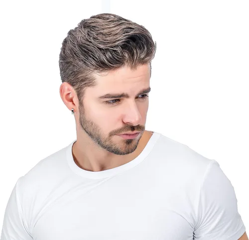 Miniatura 5 de Jstyle Pendientes de aro pequeños únicos de acero inoxidable para hombre, 1 par