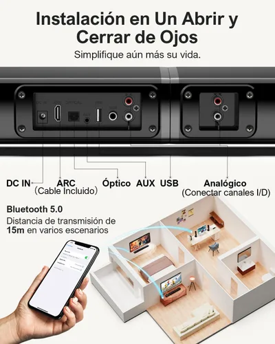Miniatura 6 de ULTIMEA SOUNDBAR con SUBWOOFER