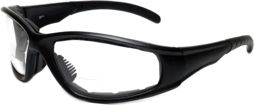 Calabria 23BF Sportster - Gafas de seguridad bifocales de lectura para hombres y mujeres, protección UV, viento y desechos, antivaho,