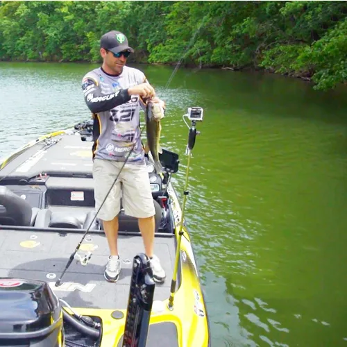 Miniatura 2 de YOLOtek Propiedad de veteranos - PowerStick de 53 pulgadas solo - Montaje en barco que proporciona potencia constante para cámaras GoPro, DJI