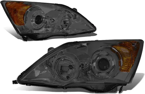 Miniatura 7 de DNA Motoring HL-HPL-HCRC07-BK-CL1 Conjunto de faro delantero lado del pasajero)