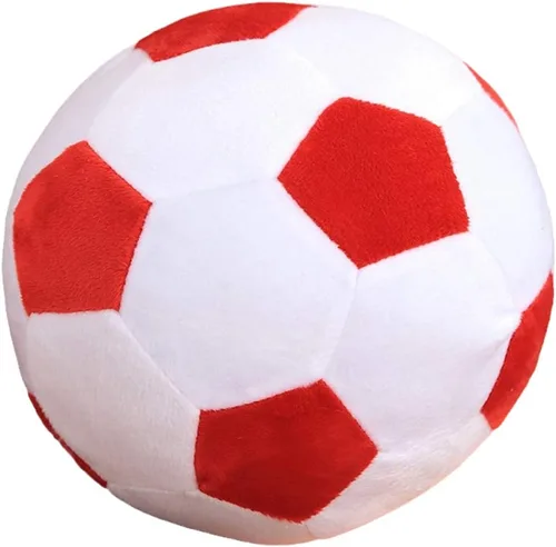 Miniatura 11 de AOQI Peluche esponjoso de pelota de fútbol, almohada de felpa suave y duradera, regalo de fútbol para niños, chicos y bebés