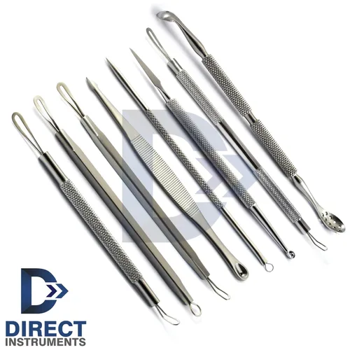 Miniatura 2 de Kit de removedor de puntos negros, pinzas para tratamiento de espinillas, espinillas para acné, herramientas de eliminación de poros de manchas