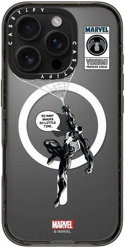 Miniatura 2 de CASETiFY Funda Impact para iPhone 16 Pro [Colaboración Spider-Man / Protección contra caídas de 2.5 metros / Compatible con Magsafe] - Colgante