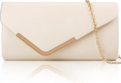 Miniatura 16 de Bolso de mano Larcenciel para mujer, bolso de lentejuelas brillante con cadena, bolso de noche con destellos para fiestas y graduaciones