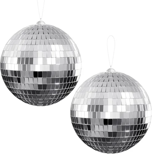 Miniatura 12 de Youdepot Bola de Discoteca Grande de 16 Pulgadas – Bola de Espejo Colgante Grande Decoración de Bola de Discoteca para Decoraciones de Fiestas