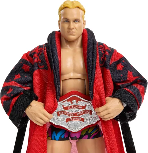 Miniatura 2 de Mattel WWE "Stunning" Steve Austin Elite Collection Figura de acción con accesorios, articulación y detalles realistas, 6 pulgadas