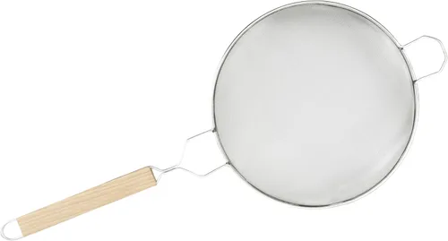 Miniatura 3 de Winco Colador de malla simple de 10-1/4", fino, lata