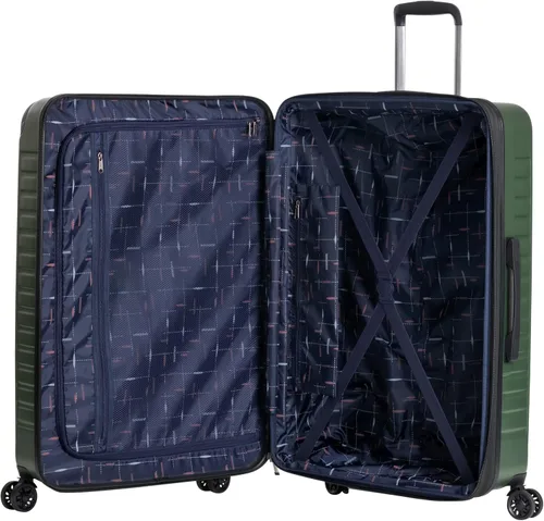 Miniatura 10 de Ben Sherman Maleta vertical de viaje Spinner Sunderland, Verde -Oliva, Maleta vertical de viaje Spinner Sunderland