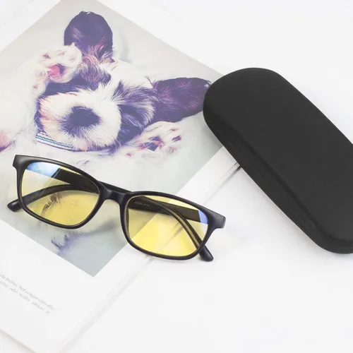 Miniatura 6 de RayLove Fundas de lentes unisex rígidas funda protectora para lentes Diseño tejidoRosa