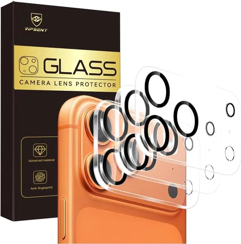 Protector de lente de cámara para iPhone 17 Pro de 6.3 pulgadas, vidrio templado 9H, Ultra HD, resistente a los arañazos, fácil de instalar,